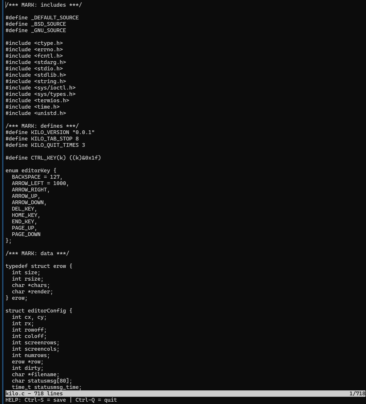 texteditor途中まで作った